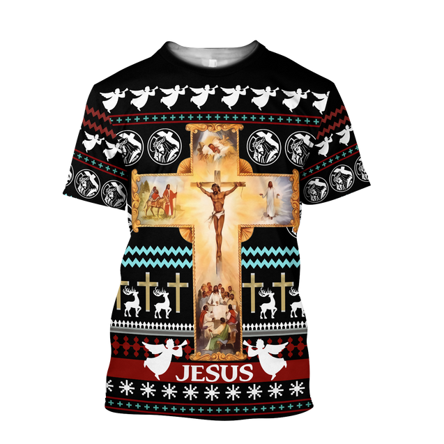 Premium Christian Jesus Catholic 3D Printed Unisex Shirts