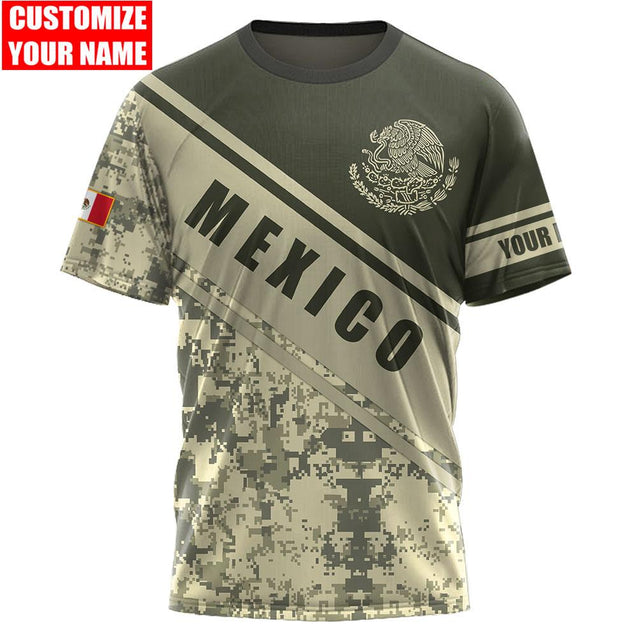 Personalized Name Mexico Combo T-shirt and Short 3D All Over Printed HHT11102102