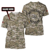 Custom Name XT British Armed Forces 3D Printed Shirts