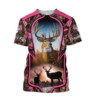 Premium Hunting for Hunter 3D Printed Unisex Shirts