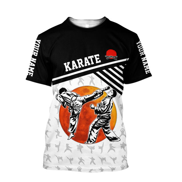 Customize Name Karate Art Hoodie For Men And Women MH08032103