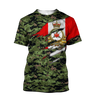 Canadian Army Pullover 3D All Over Printed Shirts PD11032103