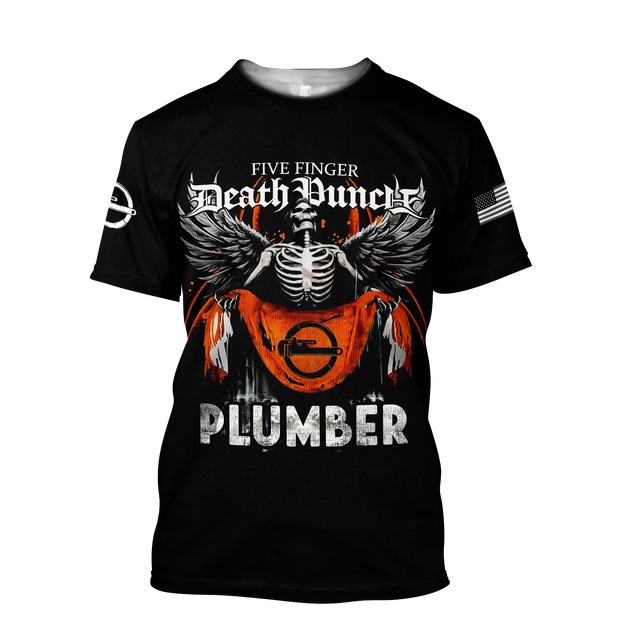 Premium Plumber 3D All Over Printed Unisex Shirts