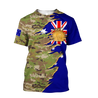 Australian Veteran - Jesus 3D All Over Printed Shirts MH10032107