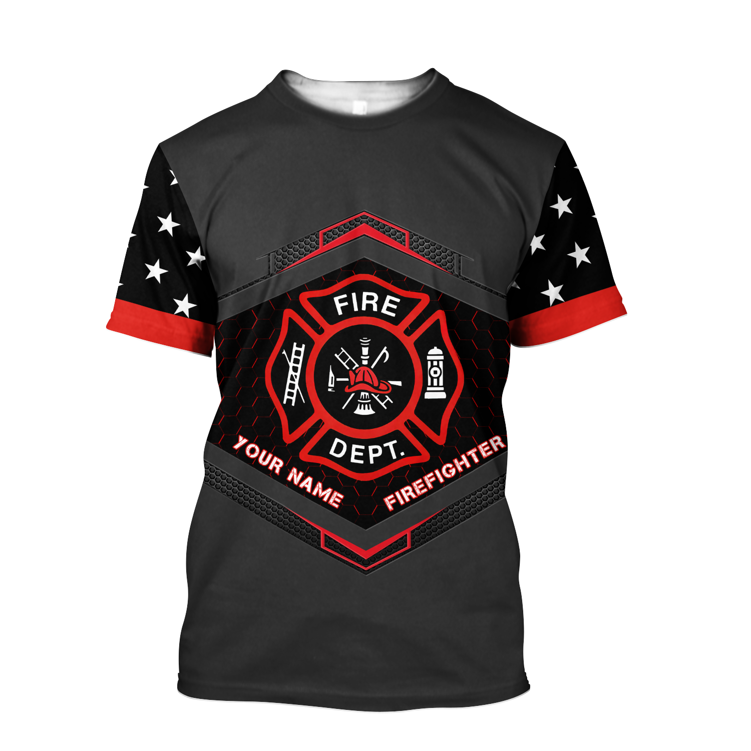 Customize Name Firefighter Hoodie For Men And Women MH22032102