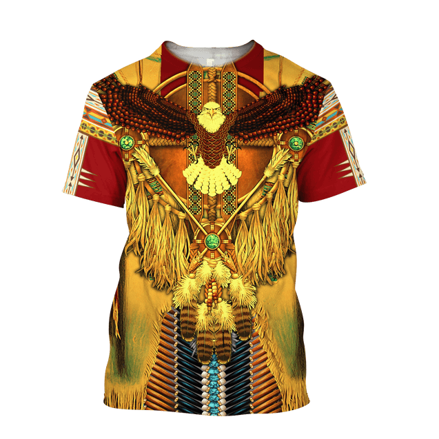 Eagle Native American 3D All Over Printed Unisex Shirts