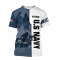US Navy 3D All Over Printed Unisex Shirts