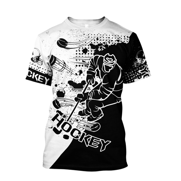 3D All Over Printed Hockey Unisex Shirts Custom Name XT