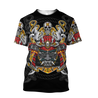 Premium Unisex 3D Printed Samurai Shirts MEI