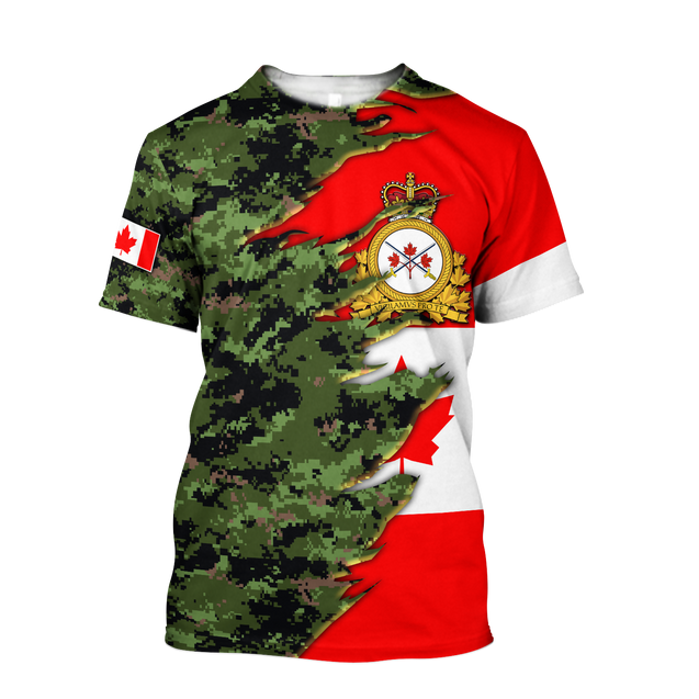 Canadian Army Veteran 3D All Over Printed Shirts MH13032103.S1