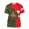 Canadian Veteran  3D All Over Printed Shirts NTN07032103