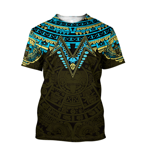 Premium Aztec Mexico 3D All Over Printed Shirts