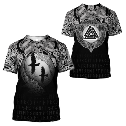 Viking 3D All Over Printed Unisex Shirts