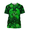 Irish By Blood Custom Name 3D All Over Printed Shirts For Men and Women