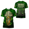 Irish Facts 3D All Over Printed Unisex Shirts PD03022101