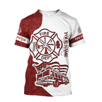 Customize Name Firefighter Hoodie For Men And Women MH08032108