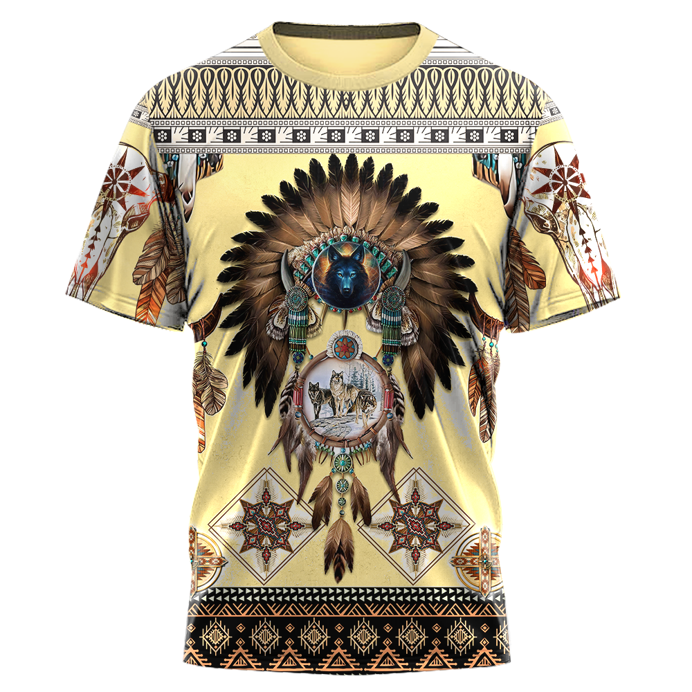 Native American 3D All Over Printed Unisex Shirts