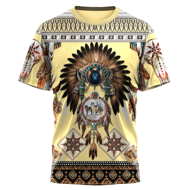 Native American 3D All Over Printed Unisex Shirts