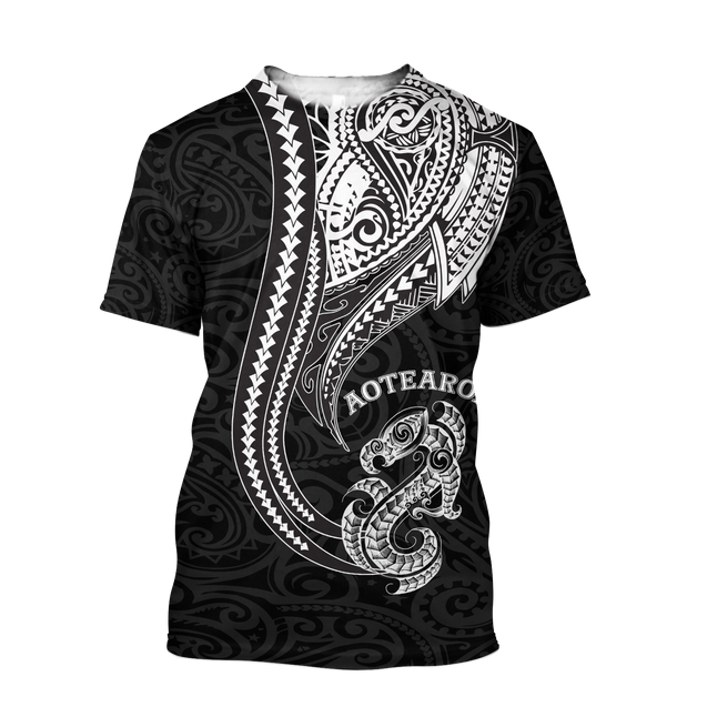 Premium Aotearoa Manaia 3D All Over Printed Unisex Shirts