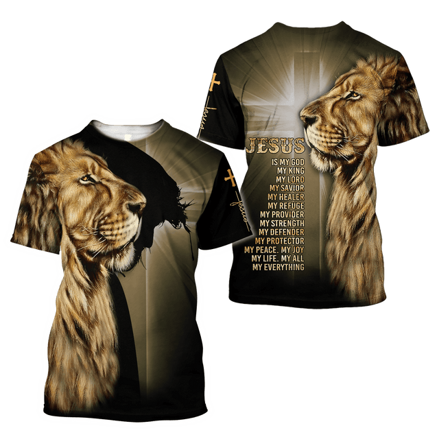 Jesus In My Heart 3D All Over Printed Unisex Shirts