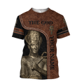 Custom name Pharaoh The God Ancient Egypt 3D design print shirt