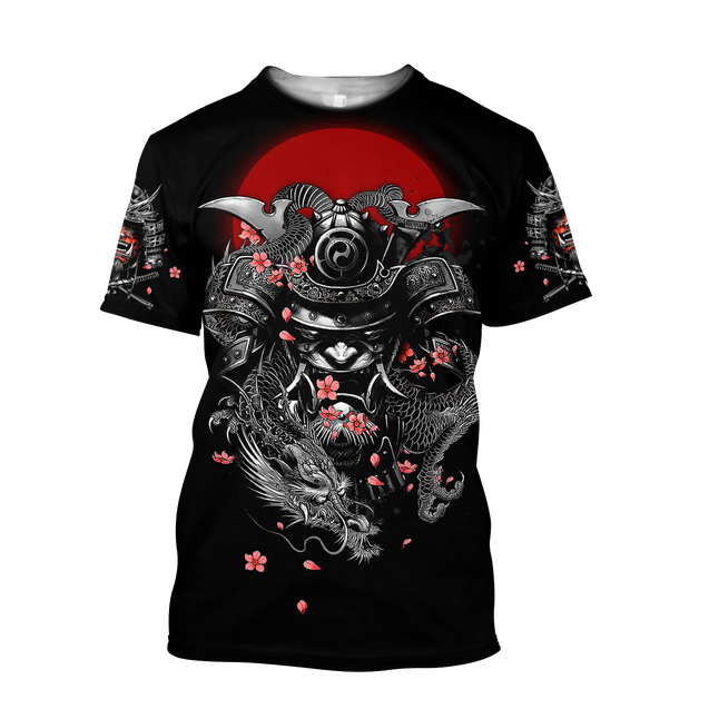 Premium Samurai Unisex 3D All Over Printed Shirts MEI