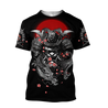 Premium Samurai Unisex 3D All Over Printed Shirts MEI