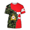 Canadian Army Pullover 3D All Over Printed Shirts NTN11032106