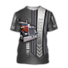 Premium Truck Driver Unisex 3D All Over Printed Shirts MEI