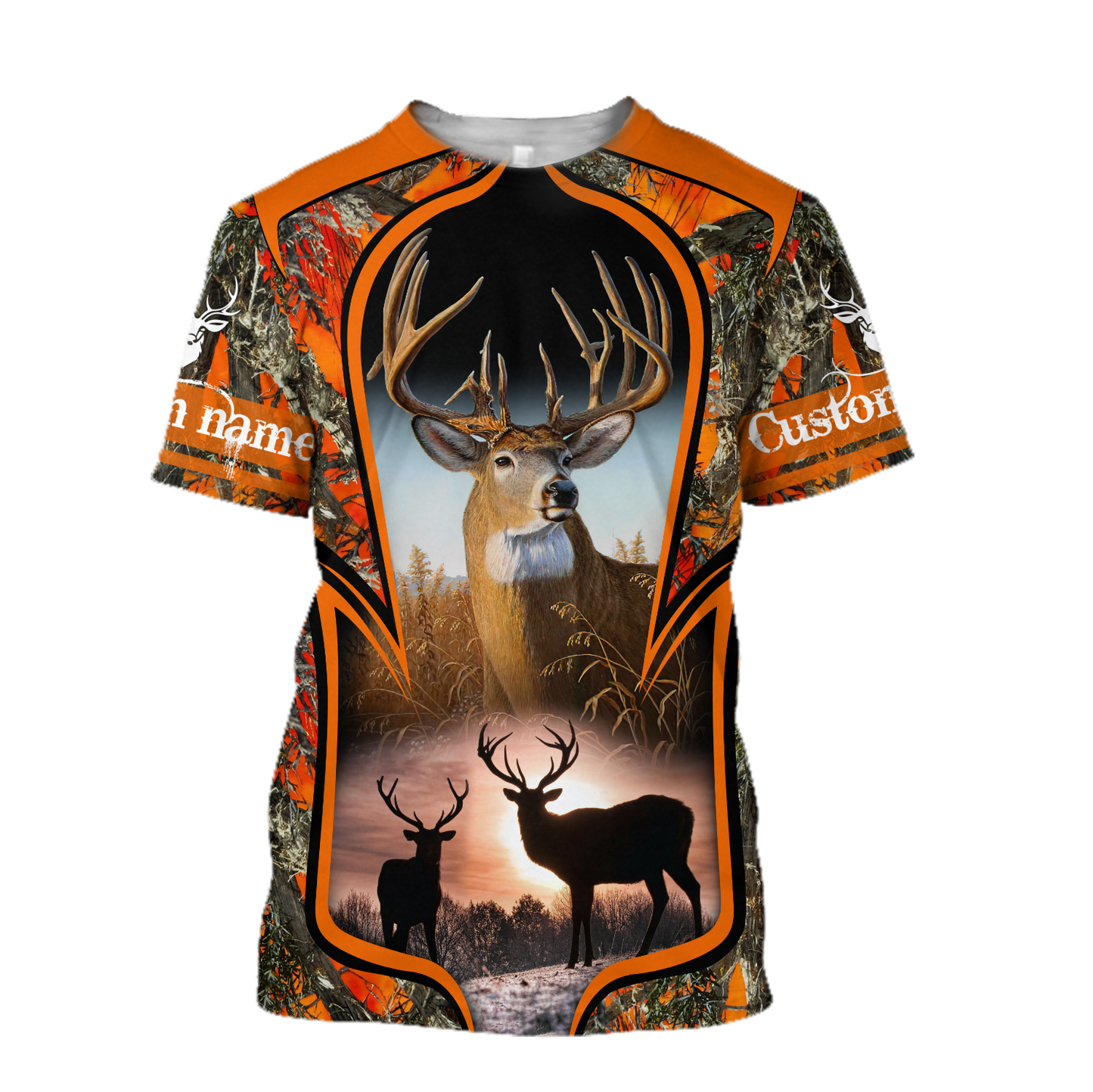 Premium Hunting for Hunter Customize name 3D Printed Unisex Shirts