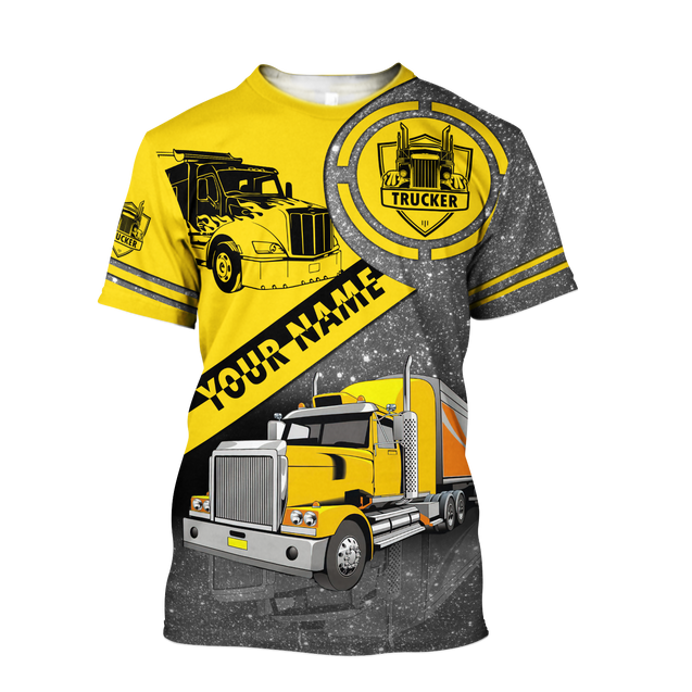 Premium Truck Driver Unisex 3D All Over Printed Shirts MEI