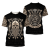 Customized Name Viking 3D All Over Printed Unisex Shirts