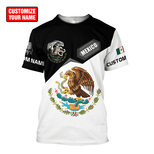 Personalized Name Mexico Combo T-shirt and Short 3D All Over Printed