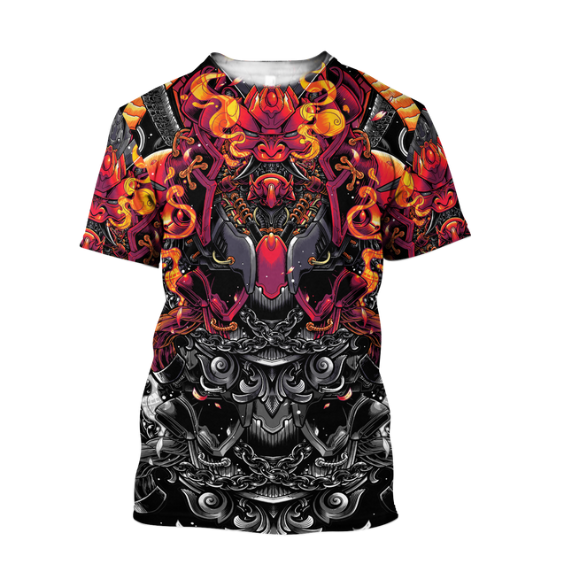 Premium 3D Printed Samurai Shirts MEI