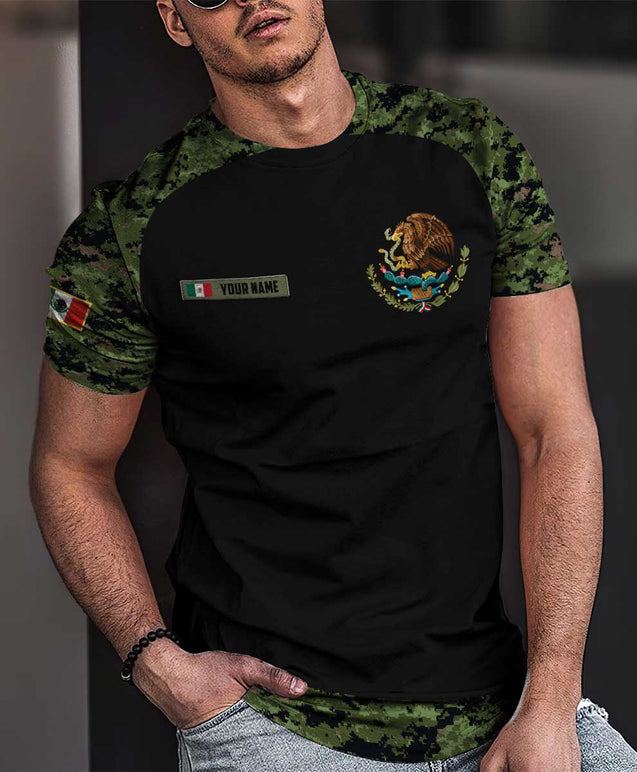 Mexico Coat Of Arms 3D All Over Printed Shirts