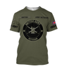 Personalized Name XT Bristish Army  3D All Over Printed Shirts DA10032103