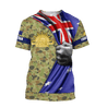 Premium Personalized Australian Army Flag 3D All Over Printed Unisex Shirts TN