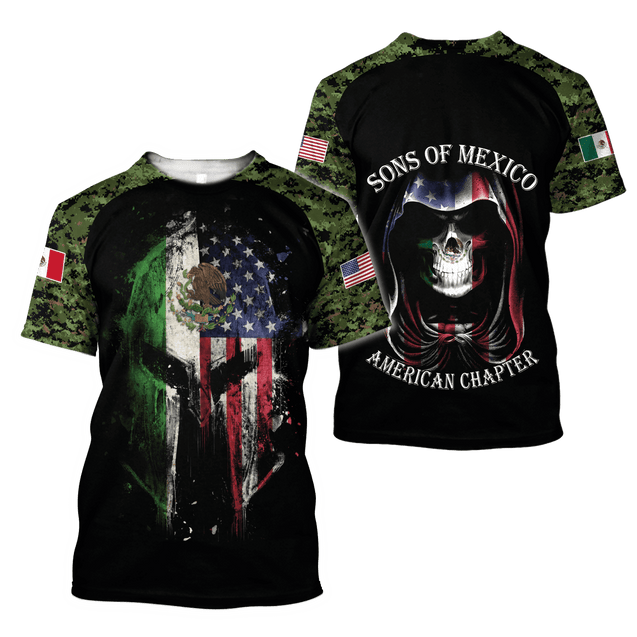 Son Of Mexico 3D All Over Printed Unisex Shirts