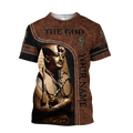 Custom name Pharaoh The God Ancient Egypt 3D design print shirts