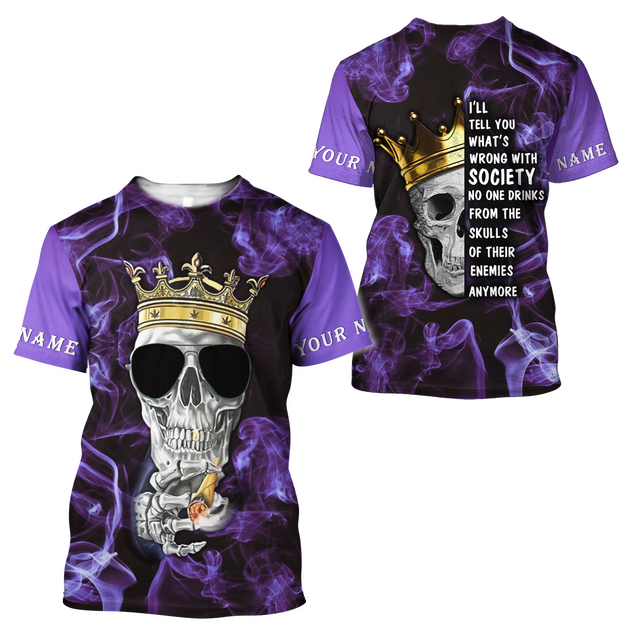 Premium Skull 3D All Over Printed Unisex Shirts