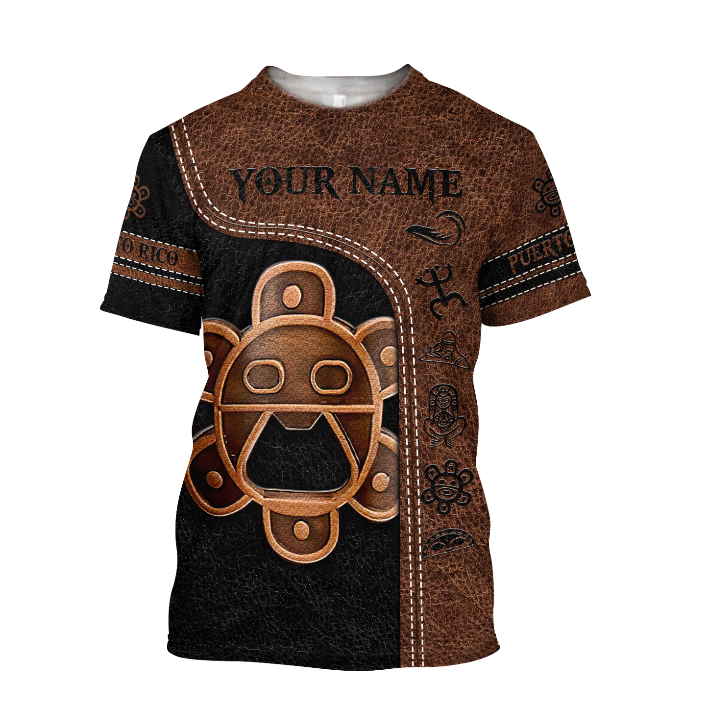 Customize Name Puerto Rico Combo T-Shirt / Board Short