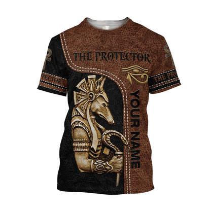 Custom name Anubis The God Ancient Egypt 3D design print shirts