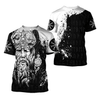 Viking Odin 3D All Over Printed Unisex Shirts