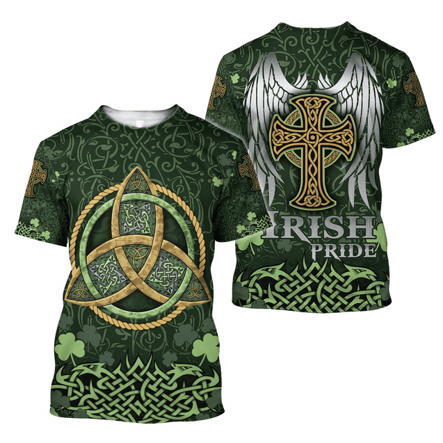 Irish Saint Patrick Day 3D All Over Printed Unisex Shirt