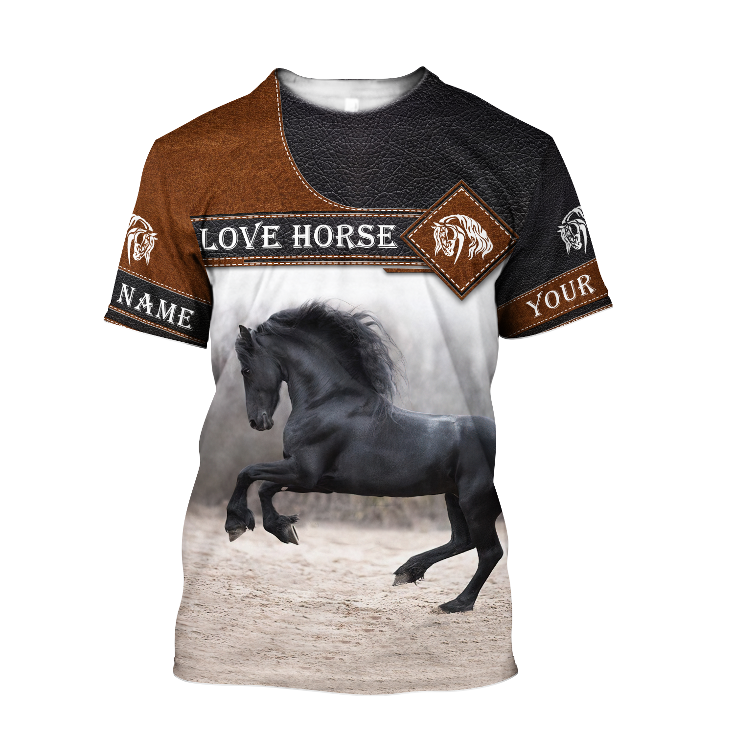 Horse 3D All Over Printed Unisex Shirts For Men And Women
