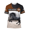 Horse 3D All Over Printed Unisex Shirts For Men And Women