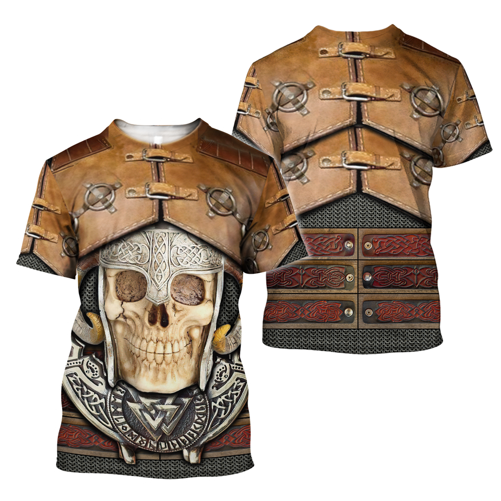 Viking Armor 3D All Over Printed Unisex Shirts
