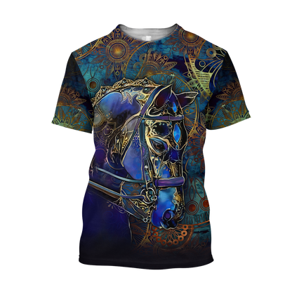 Horse 3D All Over Printed Shirts Pi05012101