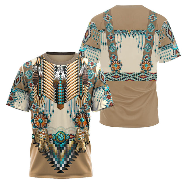 Native American 3D All Over Printed Shirts for Women