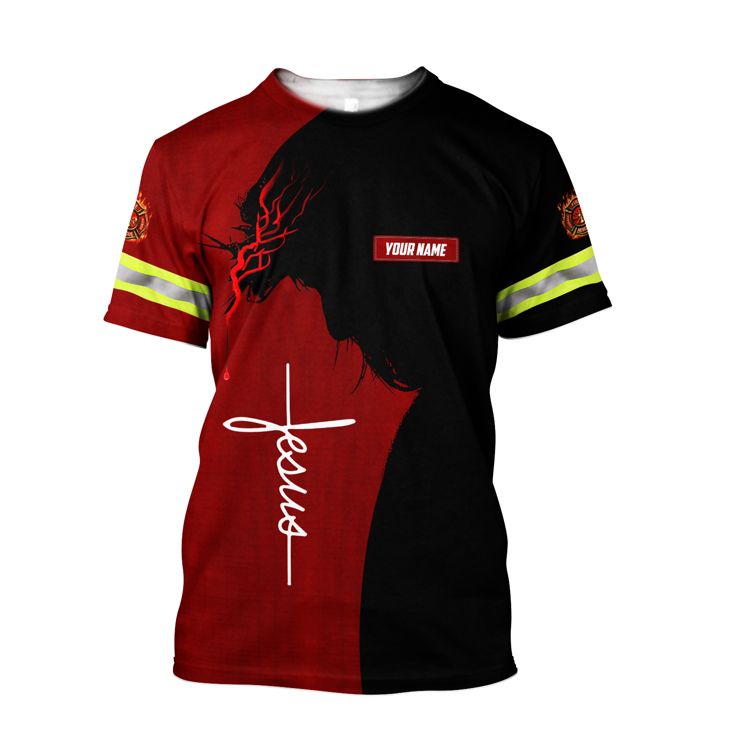 Customize Name Firefighter 3D All Printed Hoodie For Men And Women MH08012002